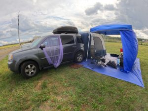 Honda Pilot with Napier Sportz SUV tent